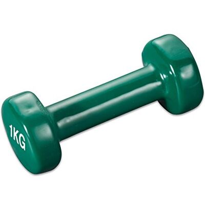 Trendy Sport Haltère en vinyle Poids Sport musculation 1 pièce 1,0 KG Trendy Sport Haltère en vinyle Poids Sport musculation 1 pièce 1,0 KG