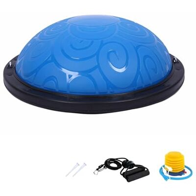 MAGIC SELECT Ballon d'Entraînement d'Équilibre. Balle Antidérapante pour Fitness, Yoga, Pilates, Musculation avec Bandes de Résistance. Ballon Semi-Sphérique pour le Sport à la Maison. MAGIC SELECT Ballon d'Entraînement d'Équilibre. Balle Antidérapante pour Fitness, Yoga, Pilates, Musculation avec Bandes de Résistance. Ballon Semi-Sphérique pour le Sport à la Maison.
