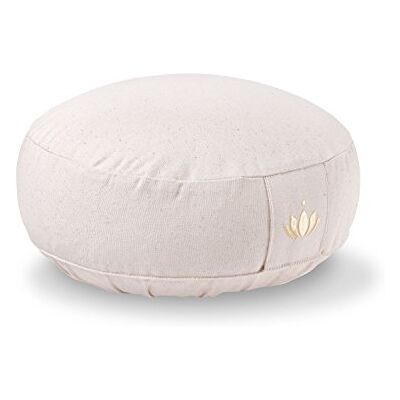 Lotuscrafts Coussin de méditation de yoga extra bas Hauteur d'assise : 10 cm Housse lavable en coton Coussin de yoga avec garnissage en épeautre Certifié GOTS Lotuscrafts Coussin de méditation de yoga extra bas Hauteur d'assise : 10 cm Housse lavable en coton Coussin de yoga avec garnissage en épeautre Certifié GOTS