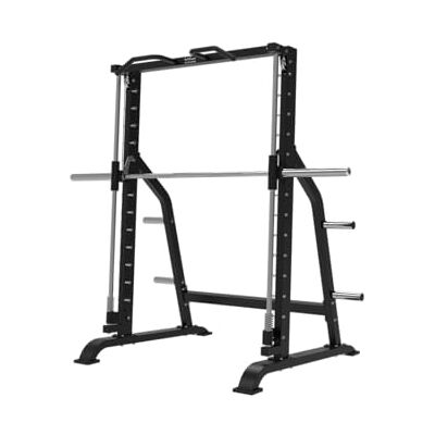 Bad Company Multipresse avec contrepoids et barre de traction I Smith Machine avec contrepoids pour l'entraînement de tout le corps I BCA-104 Bad Company Multipresse avec contrepoids et barre de traction I Smith Machine avec contrepoids pour l'entraînement de tout le corps I BCA-104