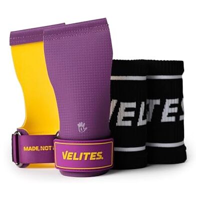 Velites Gants, Quad Ultra sans magnésie, pour les athlètes de cross training ou de gymnastique, améliorez vos résultats et atteignez vos objectifs, offrez des bracelets en tissu Velites Gants, Quad Ultra sans magnésie, pour les athlètes de cross training ou de gymnastique, améliorez vos résultats et atteignez vos objectifs, offrez des bracelets en tissu