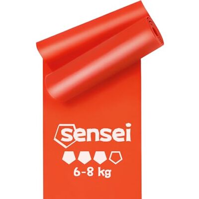 Sensei ® Bandes élastiques fitness et élastiques de résistance (200 cm) – Bandes de gymnastique extra longues en latex 100 % naturel – Idéal pour physiothérapie, pilates, yoga et bodybuilding – eBook Sensei ® Bandes élastiques fitness et élastiques de résistance (200 cm) – Bandes de gymnastique extra longues en latex 100 % naturel – Idéal pour physiothérapie, pilates, yoga et bodybuilding – eBook
