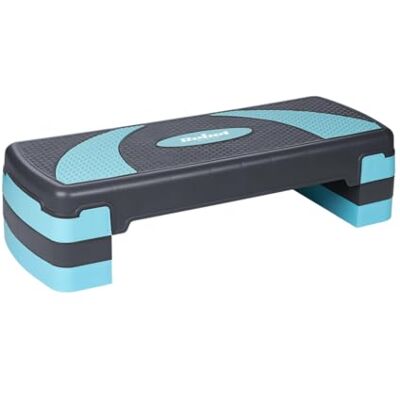Rebel Electro Étape pour l'aérobic et l'exercice de remise en forme 3 degrés Gris-bleu RBA-3225-BL Rebel Electro Étape pour l'aérobic et l'exercice de remise en forme 3 degrés Gris-bleu RBA-3225-BL