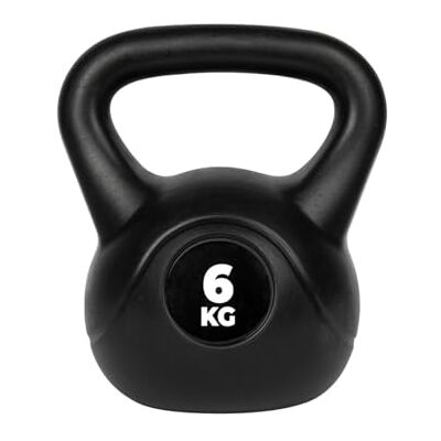 VirtuFit Kettlebell en PVC 6 kg Noir VirtuFit Kettlebell en PVC 6 kg Noir