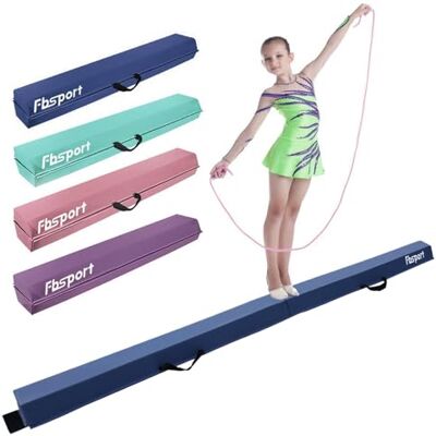 FBSPORT Poutre Gymnastique 240 270 300cm Cuir de PU Pliable Poutre d'équilibre Equipement d'entraînement de Gymnastique avec Fond Antidérapant pour Enfants, Débutants et Gymnastes Professionnels FBSPORT Poutre Gymnastique 240 270 300cm Cuir de PU Pliable Poutre d'équilibre Equipement d'entraînement de Gymnastique avec Fond Antidérapant pour Enfants, Débutants et Gymnastes Professionnels