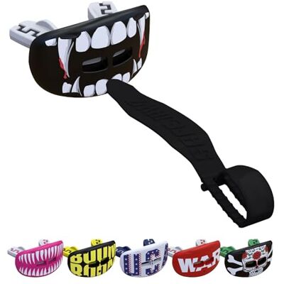 SAFEJAWZ Protection Lèvres Adulte et Junior avec étui pour Boxe, Basketball, Lacrosse, Football, MMA, Arts Martiaux, Hockey et Tous Sports de Contact (Fangz) SAFEJAWZ Protection Lèvres Adulte et Junior avec étui pour Boxe, Basketball, Lacrosse, Football, MMA, Arts Martiaux, Hockey et Tous Sports de Contact (Fangz)