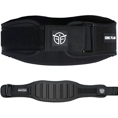 Eric Flag Ceinture Musculation, Haltérophilie, Powerlifting Ceinture Lombaire en Nylon Haute Qualité Ceinture Abdominale pour Entraînement Force Hommes et Femmes, Squat & Soulevé de Terre Eric Flag Ceinture Musculation, Haltérophilie, Powerlifting Ceinture Lombaire en Nylon Haute Qualité Ceinture Abdominale pour Entraînement Force Hommes et Femmes, Squat & Soulevé de Terre