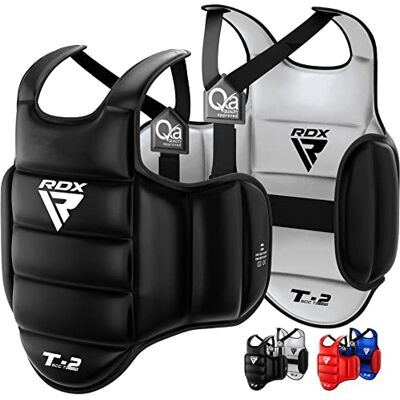 RDX TKD Plastron de Boxe Protection MMA Pro Advance Corps Chest Protector Garde Armour Petit(Réversible) RDX TKD Plastron de Boxe Protection MMA Pro Advance Corps Chest Protector Garde Armour Petit(Réversible)