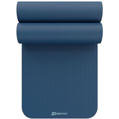 HS HOP-SPORT Hop-Sport Tapis de Fitness antidérapant 190 x 60 x 1,5 cm, Tapis Pilates Yoga et Gymnastique avec Sangle de Transport en Mousse NBR pour Entraînement à la Maison, Doux pour la Peau HS HOP-SPORT Hop-Sport Tapis de Fitness antidérapant 190 x 60 x 1,5 cm, Tapis Pilates Yoga et Gymnastique avec Sangle de Transport en Mousse NBR pour Entraînement à la Maison, Doux pour la Peau