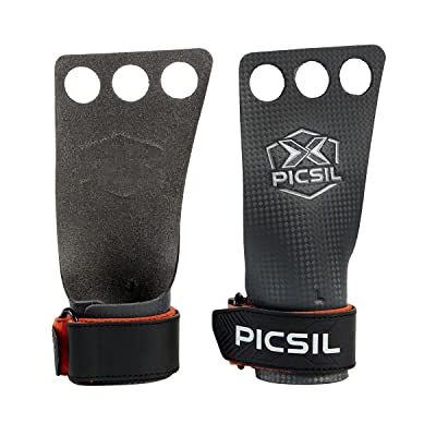PICSIL RX Grips – Fibre de carbone Performance avec magnésie Double couche de carbone ultra-légère. Adhérence maximale avec magnésie. Idéal pour Cross Training, WOD et Gymnastique. PICSIL RX Grips – Fibre de carbone Performance avec magnésie Double couche de carbone ultra-légère. Adhérence maximale avec magnésie. Idéal pour Cross Training, WOD et Gymnastique.