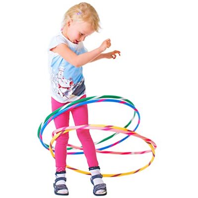 hoopomania Bandes colorées pour enfants hula hoop pour petits professionnels Ø60-80cm hoopomania Bandes colorées pour enfants hula hoop pour petits professionnels Ø60-80cm