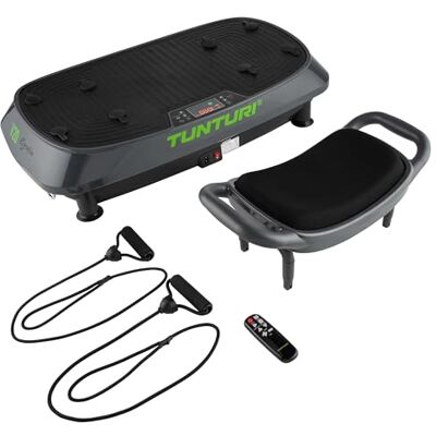 Tunturi Plateforme Vibrante Cardio Fit V20 Plaque de Fitness et Cardio-Training Oscillante pour Perte de Poids Tunturi Plateforme Vibrante Cardio Fit V20 Plaque de Fitness et Cardio-Training Oscillante pour Perte de Poids