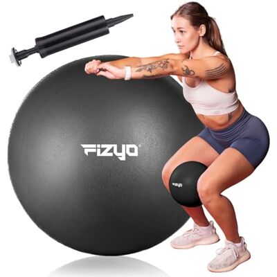 Fizyo Mini Balle de Pilates 22 cm – Balle d’Exercice Souple avec Pompe, pour Yoga, Gymnastique, Rééducation, Fitness et Entraînement d’Équilibre à la Maison et pour Seniors Fizyo Mini Balle de Pilates 22 cm – Balle d’Exercice Souple avec Pompe, pour Yoga, Gymnastique, Rééducation, Fitness et Entraînement d’Équilibre à la Maison et pour Seniors