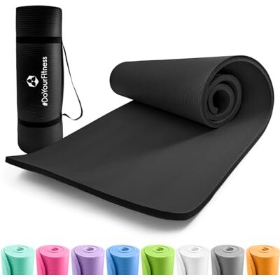 Tapis de fitness #DoYourFitness - 183 x 61 x 1,5 cm - Noir - Tapis de gym Tapis de fitness #DoYourFitness - 183 x 61 x 1,5 cm - Noir - Tapis de gym