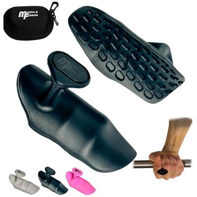 MuscleForge Poignées antidérapantes pour poids – Coussinets de préhension ergonomiques pour hommes et femmes – Protection des mains et meilleur maintien en salle de sport, tractions et soulevés de MuscleForge Poignées antidérapantes pour poids – Coussinets de préhension ergonomiques pour hommes et femmes – Protection des mains et meilleur maintien en salle de sport, tractions et soulevés de