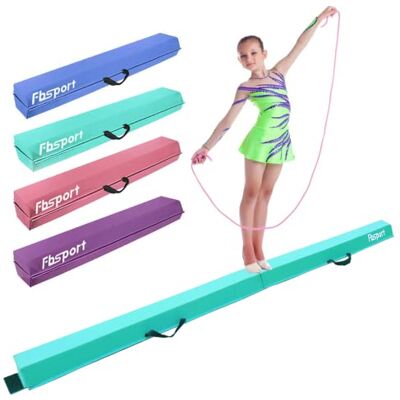 FBSPORT Poutre Gymnastique 240 270 300cm Cuir de PU Pliable Poutre d'équilibre Equipement d'entraînement de Gymnastique avec Fond Antidérapant pour Enfants, Débutants et Gymnastes Professionnels FBSPORT Poutre Gymnastique 240 270 300cm Cuir de PU Pliable Poutre d'équilibre Equipement d'entraînement de Gymnastique avec Fond Antidérapant pour Enfants, Débutants et Gymnastes Professionnels