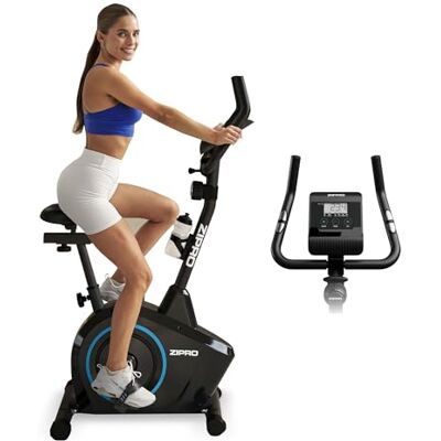 ZIPRO Vélo d'Appartement Adulte avec Résistance Magnétique à 8 Niveaux, Mesure du Pouls, Écran LCD, Support pour Téléphone, Selle et Guidon Réglables, Velo d Appartement pour Cardio Training (Boost) ZIPRO Vélo d'Appartement Adulte avec Résistance Magnétique à 8 Niveaux, Mesure du Pouls, Écran LCD, Support pour Téléphone, Selle et Guidon Réglables, Velo d Appartement pour Cardio Training (Boost)
