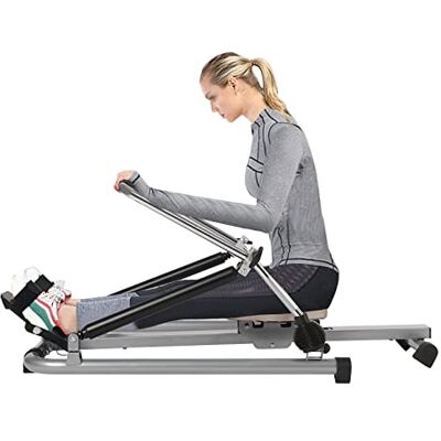 Donened Rameur pliable pour la maison, appareil de fitness, appareil de fitness pour exercices cardio Donened Rameur pliable pour la maison, appareil de fitness, appareil de fitness pour exercices cardio
