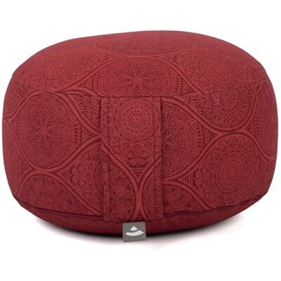 Bodhi Coussin de méditation Rondo Housse amovible en 100 % coton Rembourrage en épeautre bio Hauteur 14-20 cm Dragonne de transport pratique Collection Maharaja Bodhi Coussin de méditation Rondo Housse amovible en 100 % coton Rembourrage en épeautre bio Hauteur 14-20 cm Dragonne de transport pratique Collection Maharaja