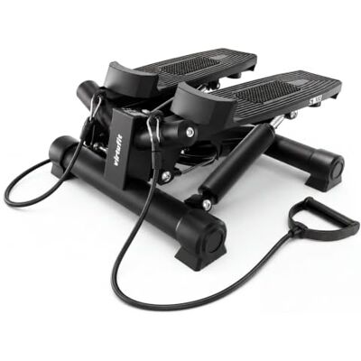 VirtuFit ST10 2-en-1 Side Stepper avec ordinateur et câbles de résistance VirtuFit ST10 2-en-1 Side Stepper avec ordinateur et câbles de résistance