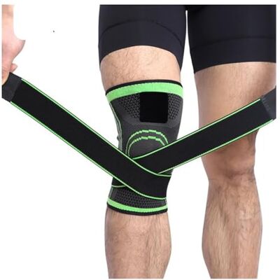 MEYTXOA Attelle Genouillère 1 pièce Bretelles Support Sport Genouillère Manchon de compression pour homme et femme MEYTXOA Attelle Genouillère 1 pièce Bretelles Support Sport Genouillère Manchon de compression pour homme et femme