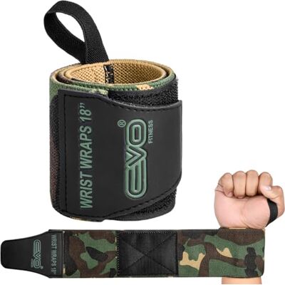 EVO Fitness Bande Poignet Musculation 45cm Protege Poignet Sangle Poignet Musculation Haltérophilie Musculation Protege Poignet Crossfit Femmes Hommes EVO Fitness Bande Poignet Musculation 45cm Protege Poignet Sangle Poignet Musculation Haltérophilie Musculation Protege Poignet Crossfit Femmes Hommes