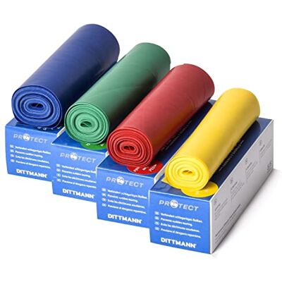 Dittmann Body Band 5,5 m Kit complet 4 résistances d'entraînement fonctionnel Dittmann Body Band 5,5 m Kit complet 4 résistances d'entraînement fonctionnel