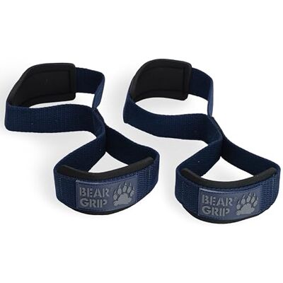 BEAR GRIP Sangles de levage de poids Premium figure 8 (vendues par paire) BEAR GRIP Sangles de levage de poids Premium figure 8 (vendues par paire)
