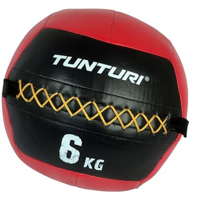 Tunturi Functional Fitness Balle Murale Wall Ball Crossfit 6kg Rouge Red 1 Tunturi Functional Fitness Balle Murale Wall Ball Crossfit 6kg Rouge Red 1