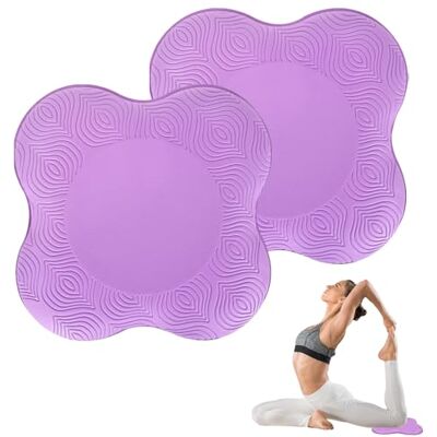 KYSUN Lot de 2 coussins de genoux, antidérapants, pour le yoga, le pilates, les mains, les coudes, le fitness, le pilates KYSUN Lot de 2 coussins de genoux, antidérapants, pour le yoga, le pilates, les mains, les coudes, le fitness, le pilates