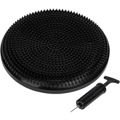 VirtuFit Coussin d'équilibre Coussin d'équilibre Coussin d'équilibre Avec pompe Noir VirtuFit Coussin d'équilibre Coussin d'équilibre Coussin d'équilibre Avec pompe Noir
