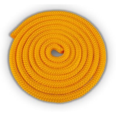 HAEST Corde à sauter pour enfants et adultes Longueur 2,10 m Jaune Poids 88 g Idéal pour les sports scolaires et clubs Robuste et réglable HAEST Corde à sauter pour enfants et adultes Longueur 2,10 m Jaune Poids 88 g Idéal pour les sports scolaires et clubs Robuste et réglable