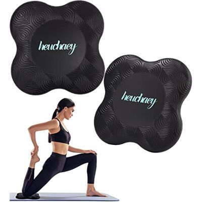 heuchaey Yoga Genouillère 2Pièces,Yoga Coussin De Genou Pad Genouillère,tapis Yoga Antidérapantsnoires 20 * 20cm, adaptées au yoga support genoux pour le yoga, au stretching, protégeant genoux et les coudes heuchaey Yoga Genouillère 2Pièces,Yoga Coussin De Genou Pad Genouillère,tapis Yoga Antidérapantsnoires 20 * 20cm, adaptées au yoga support genoux pour le yoga, au stretching, protégeant genoux et les coudes