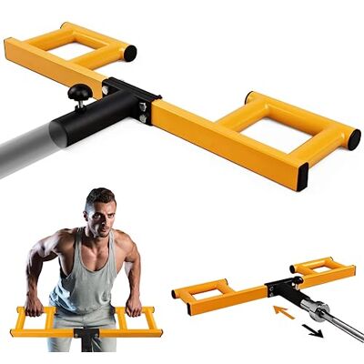 Yes4All Barre en T Viking Press pour barre olympique de 5 cm 3 positions de préhension pour une polyvalence accrue Yes4All Barre en T Viking Press pour barre olympique de 5 cm 3 positions de préhension pour une polyvalence accrue