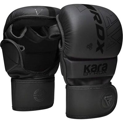 RDX Gants MMA pour arts martiaux Grappling Entraînement Maya Hide Cuir Kara Sparring Gants de combat Muay Thai Kickboxing Krav Maga et Combat Training RDX Gants MMA pour arts martiaux Grappling Entraînement Maya Hide Cuir Kara Sparring Gants de combat Muay Thai Kickboxing Krav Maga et Combat Training