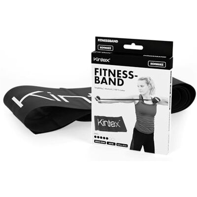 Bande de résistance Kintex - Noir fort 2,5m x 15cm - Bande de fitness Bande de résistance Kintex - Noir fort 2,5m x 15cm - Bande de fitness