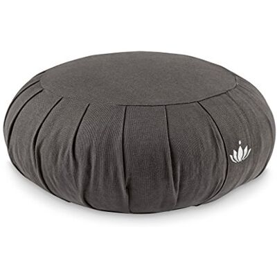 Lotuscrafts Zafu Coussin de méditation Zen Hauteur d'assise 15 cm Coussin Zafu de yoga avec rembourrage en épeautre Housse lavable en coton bio Certifié GOTS Avec broderie Lotuscrafts Zafu Coussin de méditation Zen Hauteur d'assise 15 cm Coussin Zafu de yoga avec rembourrage en épeautre Housse lavable en coton bio Certifié GOTS Avec broderie