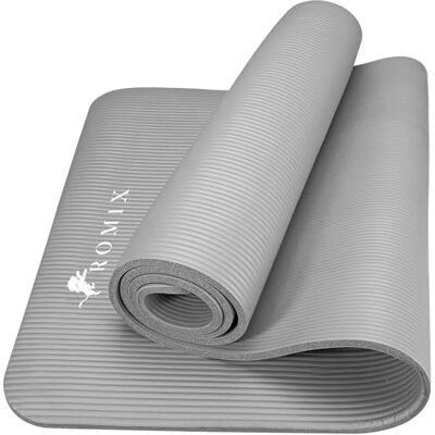 ROMIX Tapis Yoga Epais 15mm, Premium Antidérapant Tapis de Sport avec Sangle De Transport, Parfait pour Maison, Pilates, Gym, Meditation, Camping, Sport 180x60cm Résistant à la Transpiration Yoga Mat ROMIX Tapis Yoga Epais 15mm, Premium Antidérapant Tapis de Sport avec Sangle De Transport, Parfait pour Maison, Pilates, Gym, Meditation, Camping, Sport 180x60cm Résistant à la Transpiration Yoga Mat
