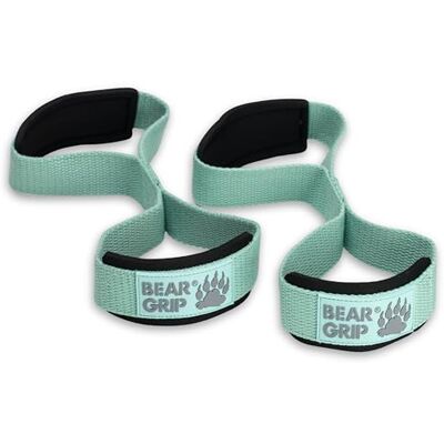 BEAR GRIP Sangles d'haltérophilie Premium Figure 8 (vendues par paire) BEAR GRIP Sangles d'haltérophilie Premium Figure 8 (vendues par paire)