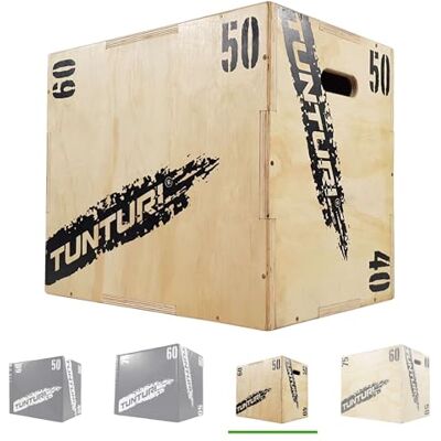 Tunturi fitnesskist Plyo Box hout 40 x 50 x 60 c Tunturi fitnesskist Plyo Box hout 40 x 50 x 60 c