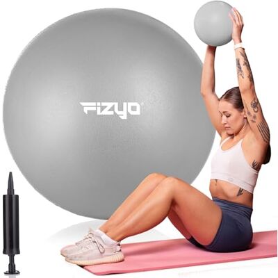 Fizyo Mini Balle de Pilates 22 cm – Balle d’Exercice Souple avec Pompe, pour Yoga, Gymnastique, Rééducation, Fitness et Entraînement d’Équilibre à la Maison et pour Seniors Fizyo Mini Balle de Pilates 22 cm – Balle d’Exercice Souple avec Pompe, pour Yoga, Gymnastique, Rééducation, Fitness et Entraînement d’Équilibre à la Maison et pour Seniors