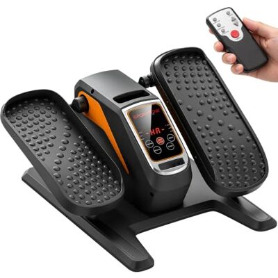 SPORTNOW Vélo Elliptique de Bureau Mini Velo d'Appartement 12 Vitesses Mode Manuel & Automatique, 3 Programmes, Télécommande, Écran LCD, Silencieux, Pédalier d'Appartement Assis, Seniors Adultes SPORTNOW Vélo Elliptique de Bureau Mini Velo d'Appartement 12 Vitesses Mode Manuel & Automatique, 3 Programmes, Télécommande, Écran LCD, Silencieux, Pédalier d'Appartement Assis, Seniors Adultes