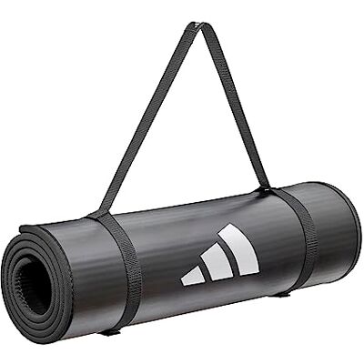 adidas Tapis d'entraînement-10mm-Noir Unisex-Adult, Black adidas Tapis d'entraînement-10mm-Noir Unisex-Adult, Black