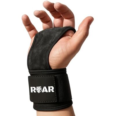 ROAR ® Maniques de Crossfit pour Hommes et Femmes, Gantsde Musculation, entraînement Gymnastique, haltérophilie, Cuir synthétique. Protège de Poignets ROAR ® Maniques de Crossfit pour Hommes et Femmes, Gantsde Musculation, entraînement Gymnastique, haltérophilie, Cuir synthétique. Protège de Poignets