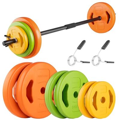 Tunturi set aerobic pump complet 20 kg barre 131 cm Entraînement à la maison gymnasium, fitness Tunturi set aerobic pump complet 20 kg barre 131 cm Entraînement à la maison gymnasium, fitness