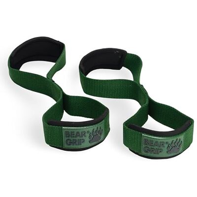 BEAR GRIP Sangles de levage de poids Premium figure 8 (vendues par paire) BEAR GRIP Sangles de levage de poids Premium figure 8 (vendues par paire)