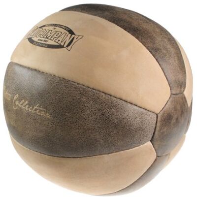 Bad Company Ballon médical rétro I Vollball en cuir Marron Bad Company Ballon médical rétro I Vollball en cuir Marron