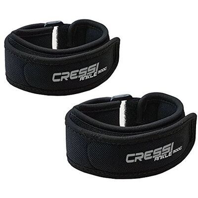 CRESSI TA200001 Cheville Poids Mixte Adulte, Noir CRESSI TA200001 Cheville Poids Mixte Adulte, Noir