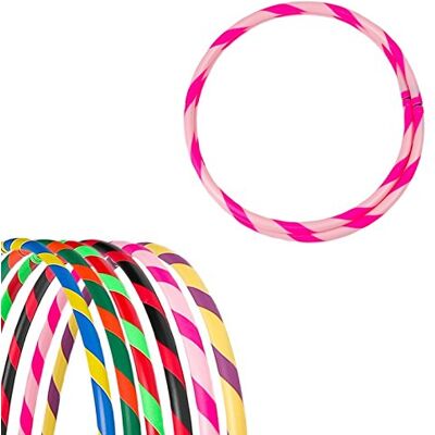 hoopomania Cerceau Hula Hoop coloré, pliable, Ø90/95/100cm hoopomania Cerceau Hula Hoop coloré, pliable, Ø90/95/100cm