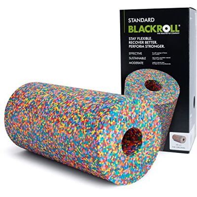 BLACKROLL ® Standard Rouleau de massage pour fascias (30 x 15 cm), rouleau de fitness pour auto-massage du dos et des jambes, rouleau de massage efficace pour un entraînement fonctionnel, dureté BLACKROLL ® Standard Rouleau de massage pour fascias (30 x 15 cm), rouleau de fitness pour auto-massage du dos et des jambes, rouleau de massage efficace pour un entraînement fonctionnel, dureté